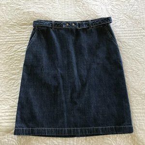 Ann Taylor Denim Jean Skirt